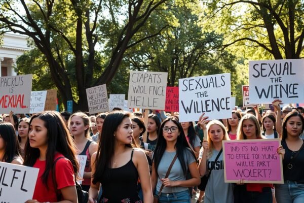 Mahasiswa demo tuntut kampus bebas kekerasan seksual