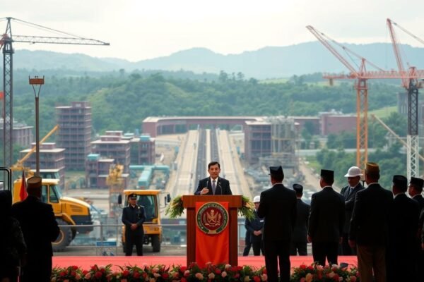 Presiden Resmikan Proyek Strategis Nasional di Kalimantan Timur