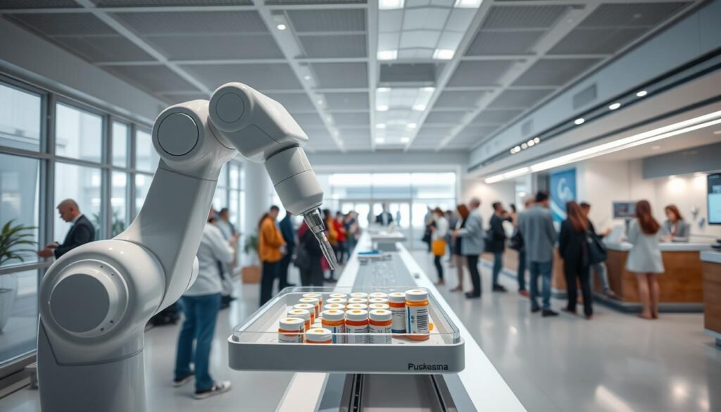 Puskesmas Gunakan Robot Otomatis untuk Distribusi Obat