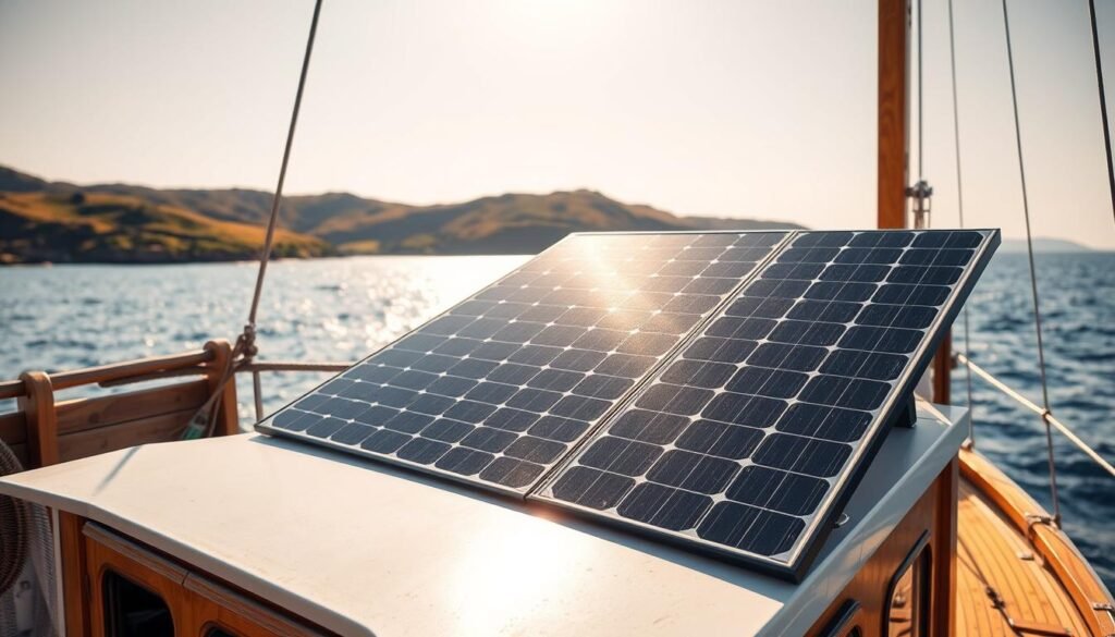 aplikasi panel surya kapal