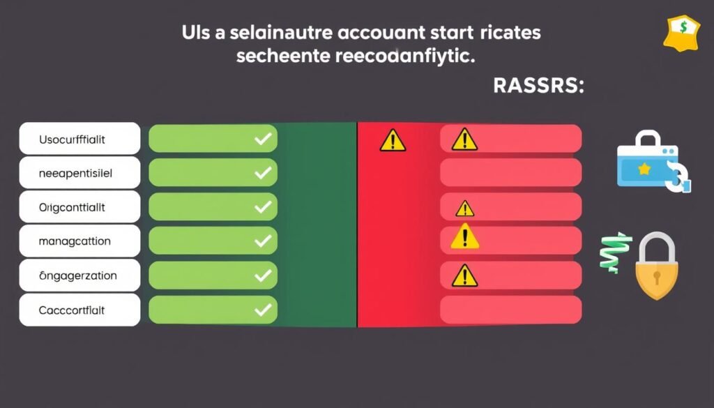 Perbandingan keuntungan dan risiko akun bank sekunder untuk transaksi online yang aman