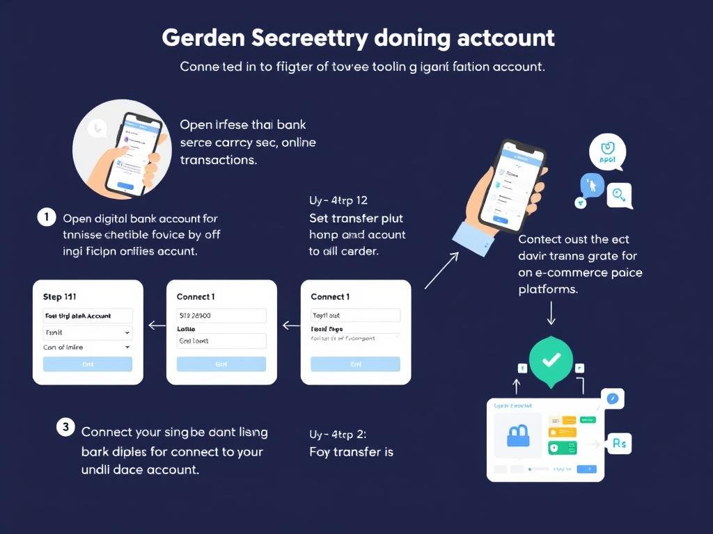 Proses pembuatan akun bank sekunder untuk transaksi online yang aman dengan langkah-langkah jelas